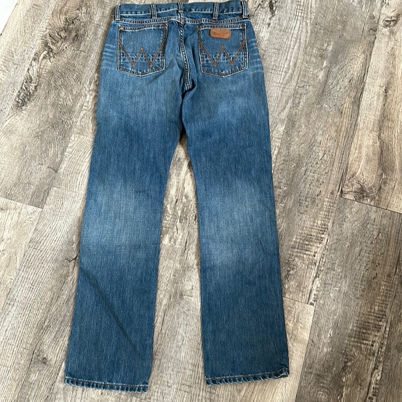 MENS RETRO SLIM STRAIGHT WRANGLER - Picture 4 of 7